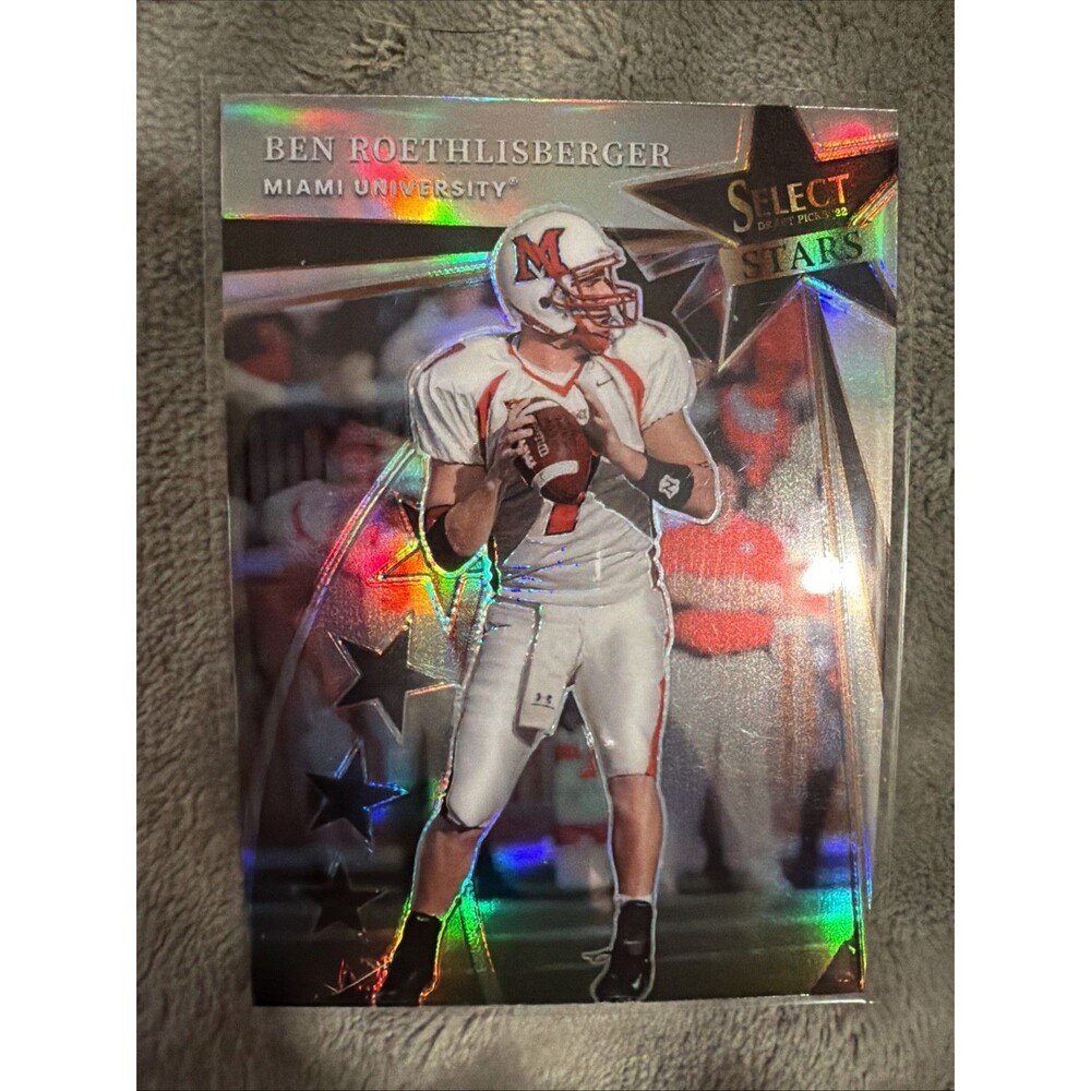 2022 Panini Select Draft Picks - Select Stars Ben Roethlisberger #SS-BR...